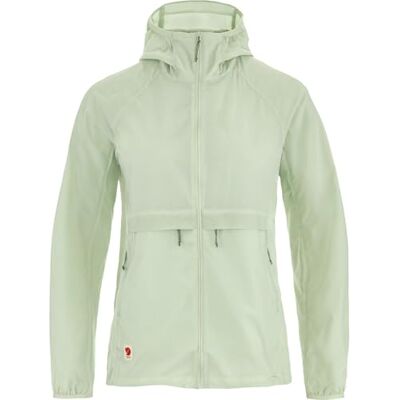 Fjällräven Dam High Coast Wind Hoodie Jacka, Soft Jade, XL Fjällräven Dam High Coast Wind Hoodie Jacka, Soft Jade, XL