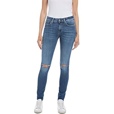 Replay dam Jeans Ny Luz Rose Etikett Replay dam Jeans Ny Luz Rose Etikett