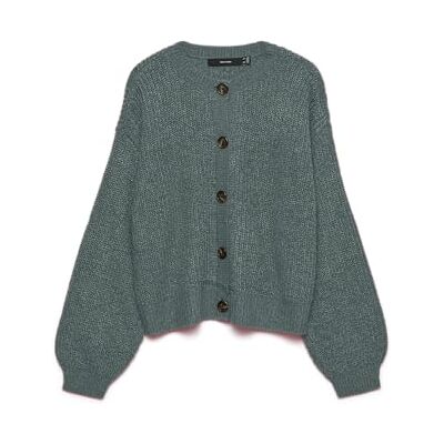 VERO MODA Vmlea Ls O-hals cardigan Noos, Balsamgrön, XS VERO MODA Vmlea Ls O-hals cardigan Noos, Balsamgrön, XS