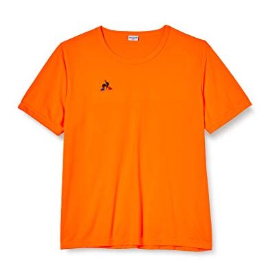 Le Coq Sportif N°1 Maillot Match MC Orange Fluo T-tröja Dam Le Coq Sportif N°1 Maillot Match MC Orange Fluo T-tröja Dam