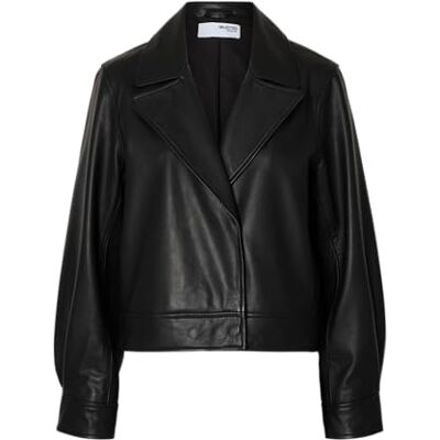 SELECTED WOMEN SELECTED Dam Slflea läderjacka Noos, svart, numeric_36, svart, numeric_36 SELECTED WOMEN SELECTED Dam Slflea läderjacka Noos, svart, numeric_36, svart, numeric_36