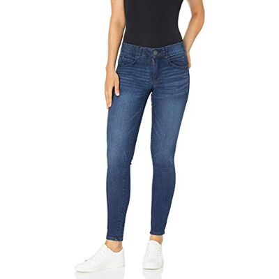 Democracy Jeans för kvinnor, Mellantvätt, 16W x 30L Democracy Jeans för kvinnor, Mellantvätt, 16W x 30L