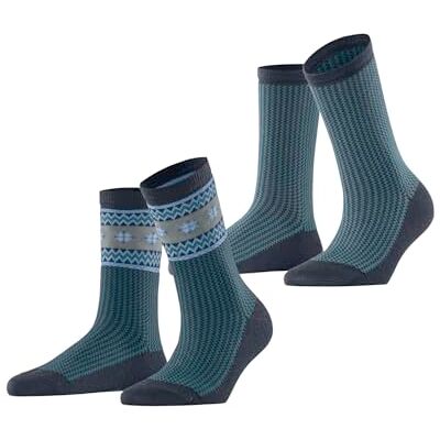 ESPRIT Damstrumpor Scandi 2-pack W SO bomull ull mönstrad 2 par, lila (Plum 6130), 35–38, Lila (Plum 6130), 35-38 EU ESPRIT Damstrumpor Scandi 2-pack W SO bomull ull mönstrad 2 par, lila (Plum 6130), 35–38, Lila (Plum 6130), 35-38 EU