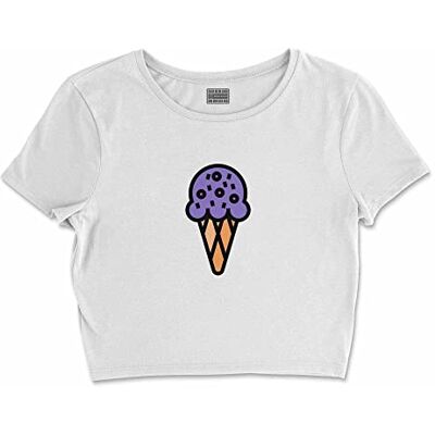 Bona Basics , Digital tryckt basic t-shirt för damer,% 100 bomull, vit, ledig, damtoppar, storlek: XL, Vit, XL Kort Bona Basics , Digital tryckt basic t-shirt för damer,% 100 bomull, vit, ledig, damtoppar, storlek: XL, Vit, XL Kort