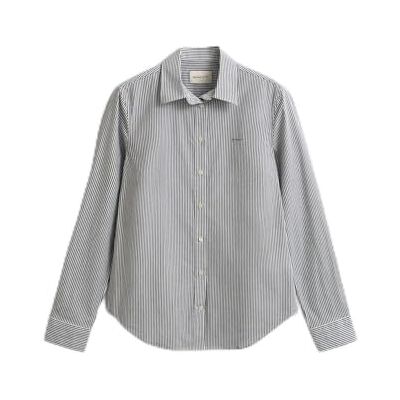 GANT dam Slim Striped Poplin Shirt Blus GANT dam Slim Striped Poplin Shirt Blus