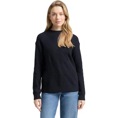 TOM TAILOR damtröja, 10668 – himmelskaptensblå, 3XL TOM TAILOR damtröja, 10668 – himmelskaptensblå, 3XL