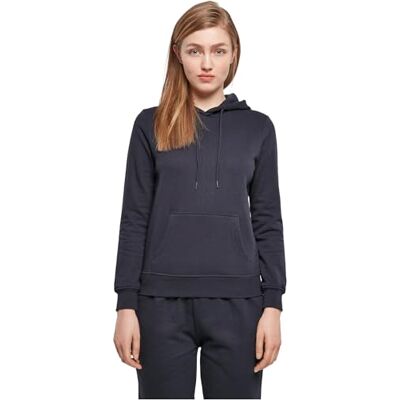 Build Your Brand Huvtröja för kvinnor, marinblå, 4XL Build Your Brand Huvtröja för kvinnor, marinblå, 4XL