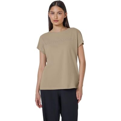 Street One Studio damskjorta med smycken, Sandshell beige, 40 Street One Studio damskjorta med smycken, Sandshell beige, 40