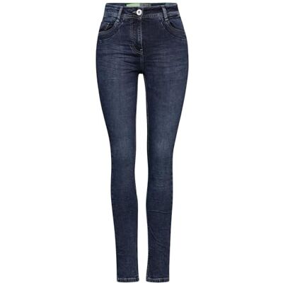 Cecil B378099 Slim Fit Jeans, Mid Blue Wash, 32 W x 30 L Dam, Mid Blue Wash, 32W x 30L Cecil B378099 Slim Fit Jeans, Mid Blue Wash, 32 W x 30 L Dam, Mid Blue Wash, 32W x 30L