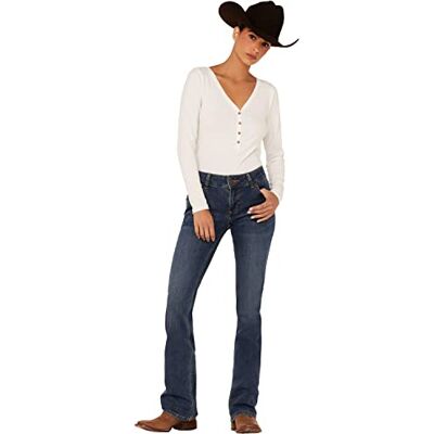 Wrangler Premium Patch Mae Damjeans, 9-32 Wrangler Premium Patch Mae Damjeans, 9-32