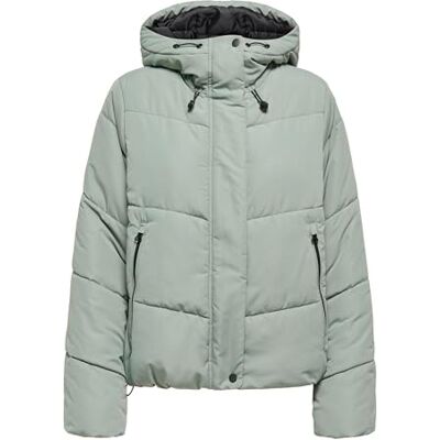 ONLY Onlmaggi Life Short Puffer Cc OTW, Lily Pad, M ONLY Onlmaggi Life Short Puffer Cc OTW, Lily Pad, M