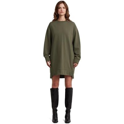 G-STAR Biker Zip Sw Klänning Wmn Casual Klänning, Kampgrön D27274-d705-723, S Dam, Grön grön D27274-d705-723, S G-STAR Biker Zip Sw Klänning Wmn Casual Klänning, Kampgrön D27274-d705-723, S Dam, Grön grön D27274-d705-723, S
