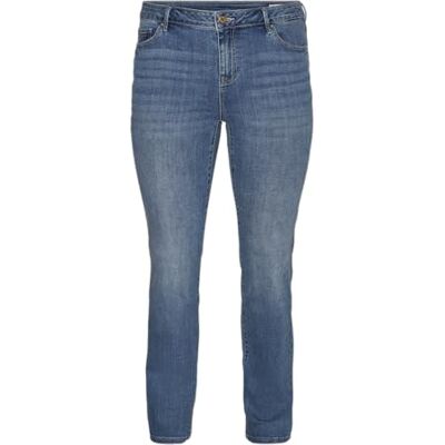 VERO MODA CURVE damjeans, blå, 52W x 32L VERO MODA CURVE damjeans, blå, 52W x 32L
