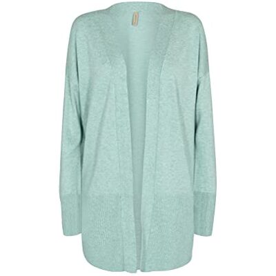 SOYACONCEPT dam Sc-dollie 523 Lång Öppen Front Stickad Kofta Cardigan-tröja SOYACONCEPT dam Sc-dollie 523 Lång Öppen Front Stickad Kofta Cardigan-tröja