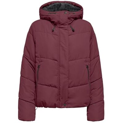 ONLY Onlmaggi Life Short Puffer Cc OTW, Cabernet, XS ONLY Onlmaggi Life Short Puffer Cc OTW, Cabernet, XS