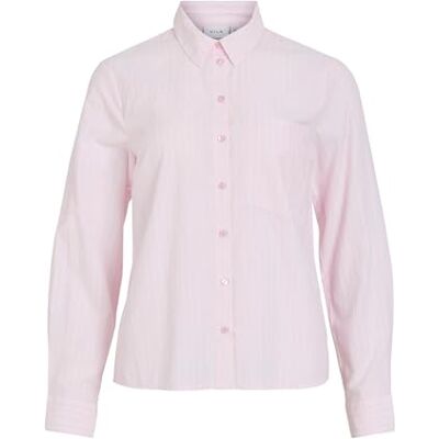 Vila Vidarma L/S Regular Shirt – Noos, körsbärsblom, 40 Vila Vidarma L/S Regular Shirt – Noos, körsbärsblom, 40