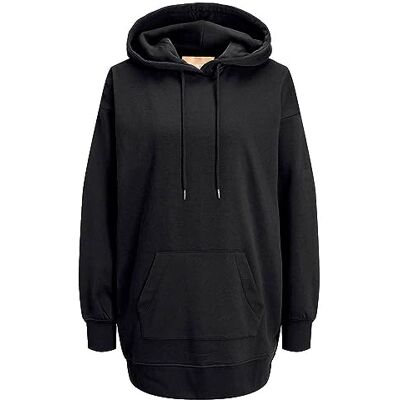 JJXX Bestseller A/S JXALLY VOL LS Hood SWT huvtröja, svart, XS, Schwarz, XS JJXX Bestseller A/S JXALLY VOL LS Hood SWT huvtröja, svart, XS, Schwarz, XS