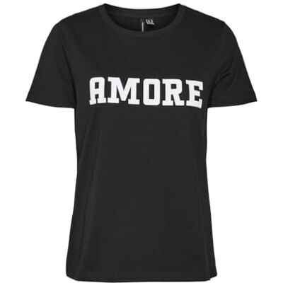 VERO MODA VMJESSY Francis SS TOPP Box JRS GA, Fiery röd/tryck: radio, XS VERO MODA VMJESSY Francis SS TOPP Box JRS GA, Fiery röd/tryck: radio, XS