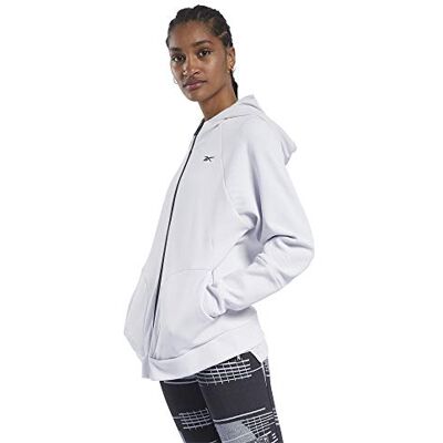 Reebok TS Qc Fullzip huvtröja dam Reebok TS Qc Fullzip huvtröja dam
