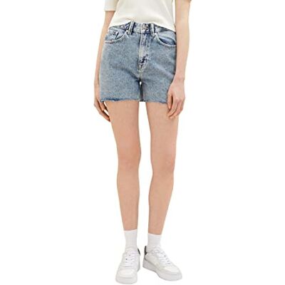 TOM TAILOR Denim dam Bermuda jeans shorts 1035886, 10126 Acid Washed Blue Denim, XL TOM TAILOR Denim dam Bermuda jeans shorts 1035886, 10126 Acid Washed Blue Denim, XL