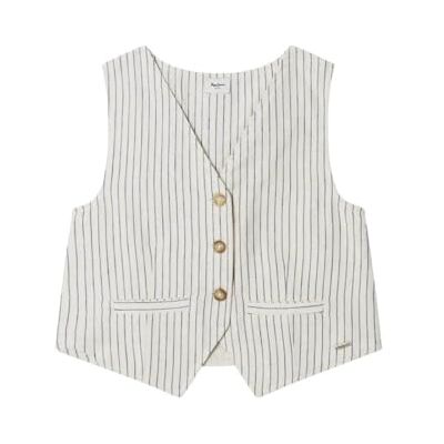 Pepe Jeans flicka IZZY skjorta, vit (Mousse White), 16 Pepe Jeans flicka IZZY skjorta, vit (Mousse White), 16