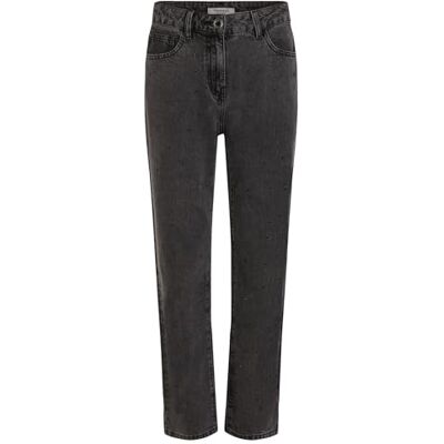 Morgan Rak strass detalj jeans, Färg: grå, 34 Morgan Rak strass detalj jeans, Färg: grå, 34