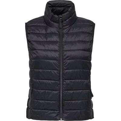 ONLY Onltahia Lw Quilted Waistcoat Cc OTW, svart, XXL ONLY Onltahia Lw Quilted Waistcoat Cc OTW, svart, XXL