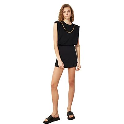 Trendyol Damkjol casual shorts, svart, 40 Trendyol Damkjol casual shorts, svart, 40