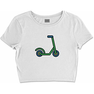 Bona Basics , Digitalt tryck, bas-t-shirt för kvinnor, 100% bomull, vit, avslappnad, damtoppar, storlek: L, Vitt och blått Bona Basics , Digitalt tryck, bas-t-shirt för kvinnor, 100% bomull, vit, avslappnad, damtoppar, storlek: L, Vitt och blått