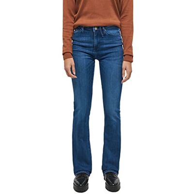 MUSTANG Dam June Flared jeans, mellanblå 602, 33 W/30 L MUSTANG Dam June Flared jeans, mellanblå 602, 33 W/30 L