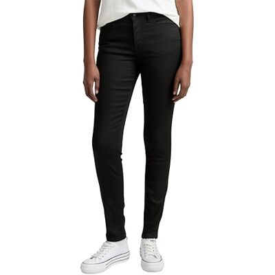 TOM TAILOR Denim Damer jeans 202212 Nela Extra Skinny, 10240 Black Denim, 33W / 32L TOM TAILOR Denim Damer jeans 202212 Nela Extra Skinny, 10240 Black Denim, 33W / 32L