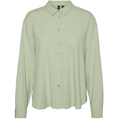VERO MODA Kvinnors VMJESMILO LS tröja WVN GA NOOS blus, reseda, M, Reseda, M VERO MODA Kvinnors VMJESMILO LS tröja WVN GA NOOS blus, reseda, M, Reseda, M