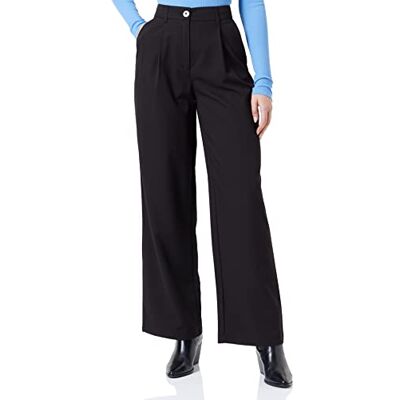 PIECES Dam Pcthelma Hw Pants Noos, svart, L PIECES Dam Pcthelma Hw Pants Noos, svart, L