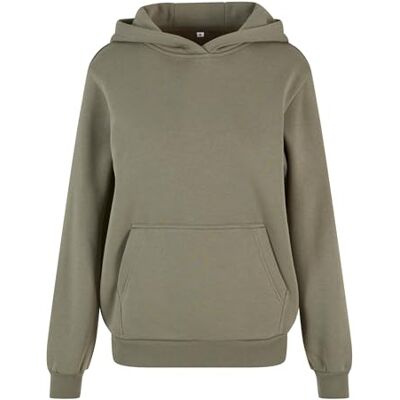 Build Your Brand Fluffy Hoody, avslappnad huvtröja i lös passform, storlekar XS – 5XL, Paleoliv, M Build Your Brand Fluffy Hoody, avslappnad huvtröja i lös passform, storlekar XS – 5XL, Paleoliv, M