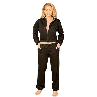 Kalimo Damens Santiago blus – svart – 2XL mjuk touch bomull, svart, XXL Kalimo Damens Santiago blus – svart – 2XL mjuk touch bomull, svart, XXL