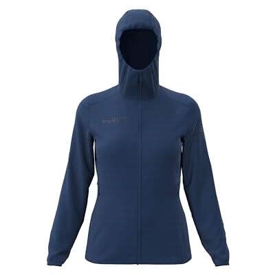 Rock Experience OFEN HOODIE SOFTSHELL WOMAN JACKET TEKNISK JACKA Vindtät, Blå, M Rock Experience OFEN HOODIE SOFTSHELL WOMAN JACKET TEKNISK JACKA Vindtät, Blå, M