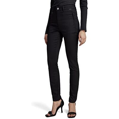 G-STAR RAW Dam skinny chinos byxor, svart (dk Black C105-6484), 24 W/32 L, Svart (Dk Black C105-6484), 24W x 32L G-STAR RAW Dam skinny chinos byxor, svart (dk Black C105-6484), 24 W/32 L, Svart (Dk Black C105-6484), 24W x 32L