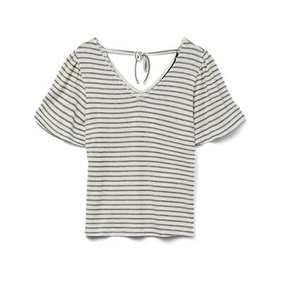 VERO MODA Vmgina 2/4 Short Top JRS Ga Noos, Havregryn, S VERO MODA Vmgina 2/4 Short Top JRS Ga Noos, Havregryn, S