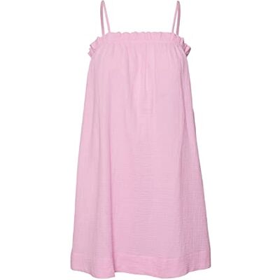 VERO MODA Dam Vmnatali Nia Singlet Short Dress WVN klänning, godis, XS VERO MODA Dam Vmnatali Nia Singlet Short Dress WVN klänning, godis, XS