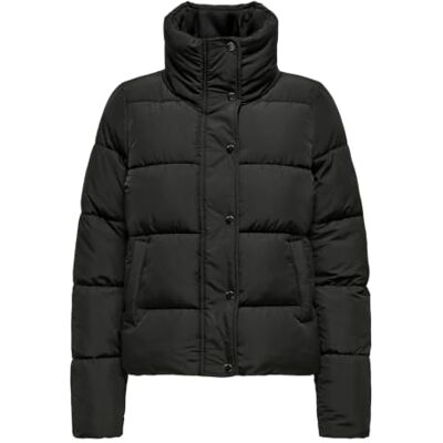 ONLY Bestseller A/S ONLNEWCOOL buffertjacka CC OTW jacka för kvinnor, svart, XS, Schwarz, XS ONLY Bestseller A/S ONLNEWCOOL buffertjacka CC OTW jacka för kvinnor, svart, XS, Schwarz, XS