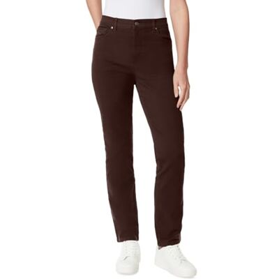 Gloria Vanderbilt Amanda Classic Tapered Jeans för kvinnor, Kaffegaller, 38 Gloria Vanderbilt Amanda Classic Tapered Jeans för kvinnor, Kaffegaller, 38