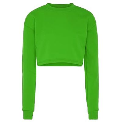Flyweight dam långärmad tröja av 100% polyester med rund hals saftig grön storlek M, Saftig grön, M Flyweight dam långärmad tröja av 100% polyester med rund hals saftig grön storlek M, Saftig grön, M