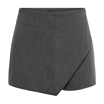 ONLY Onlmist-Yasmine Mw Wrap Skorts TLR Noos, Mörkgrå melange, 36 ONLY Onlmist-Yasmine Mw Wrap Skorts TLR Noos, Mörkgrå melange, 36