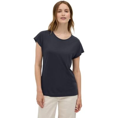 Cecil Skjorta med burn-out-detaljer, Urban Dark Blue, S Cecil Skjorta med burn-out-detaljer, Urban Dark Blue, S