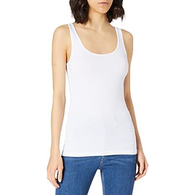 QS dam T-shirt, Vit, M QS dam T-shirt, Vit, M