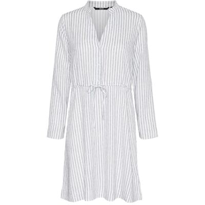 VERO MODA dam Vmberta Pia Ls Short Dress JRS Ga miniklänning, Snövit/ränder: kinesisk blå, M VERO MODA dam Vmberta Pia Ls Short Dress JRS Ga miniklänning, Snövit/ränder: kinesisk blå, M