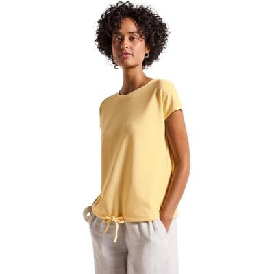 Street One Skjorta med fin struktur, Buttercream Yellow, 36 Street One Skjorta med fin struktur, Buttercream Yellow, 36