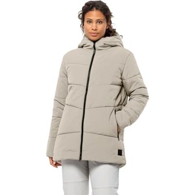 Jack Wolfskin Karolinger Long Jkt W Jacka dam, säl, XXL Jack Wolfskin Karolinger Long Jkt W Jacka dam, säl, XXL