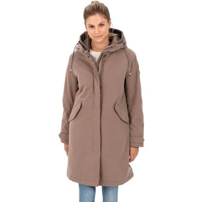 camel active camel aktiv funktionell kappa för kvinnor gjord av en ekologisk bomullsblandning, BRUN, 48 camel active camel aktiv funktionell kappa för kvinnor gjord av en ekologisk bomullsblandning, BRUN, 48