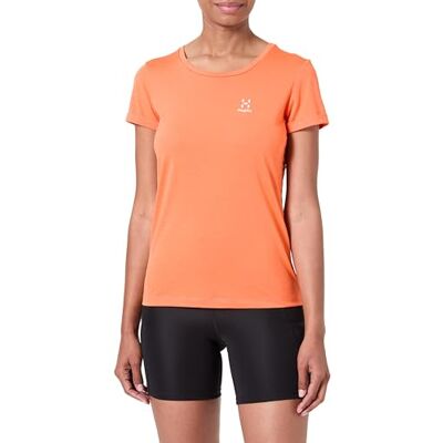 Haglöfs 605158_4N8 Ridge Hike T-shirt dam flamma orange storlek M, Flamma orange, M Haglöfs 605158_4N8 Ridge Hike T-shirt dam flamma orange storlek M, Flamma orange, M